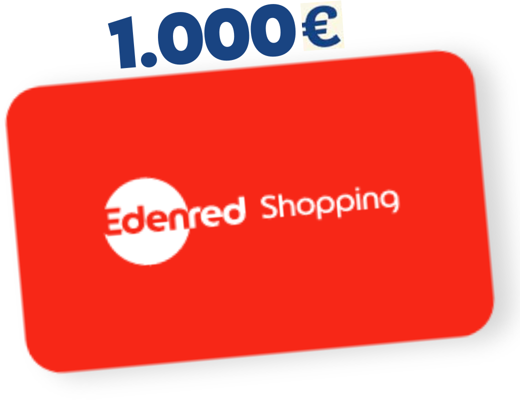Buono acquisto Edenred Shopping del valore di € 1.000